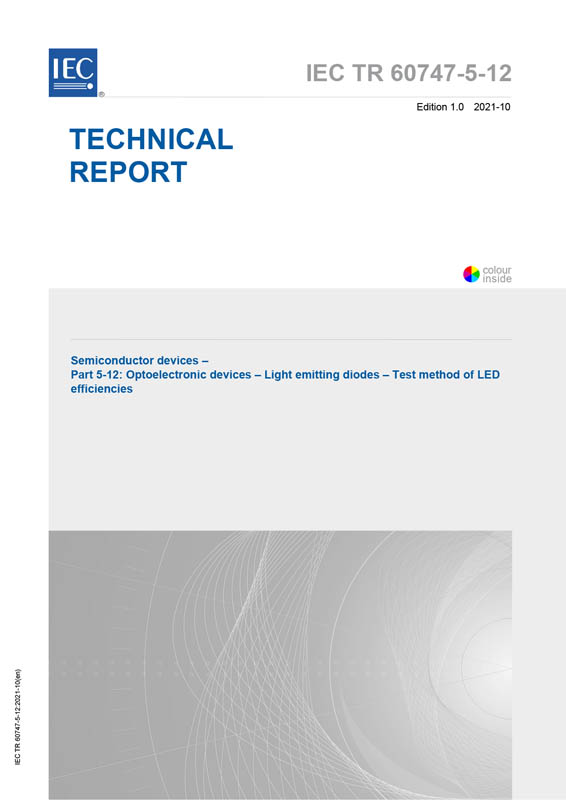 Cover IEC TR 60747-5-12:2021